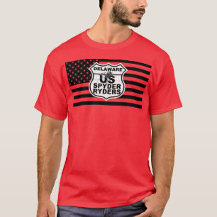 Delaware Chapter - Black Flag & Logo T-Shirt