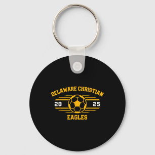 Delaware Christian Eagles Soccer Ll 2025  Key Ring