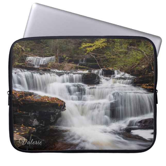 Delaware Falls Laptop Sleeve (Front)