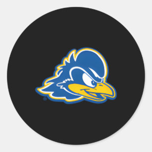 Delaware Fightin' Blue Hens Left Chest Icon Classic Round Sticker