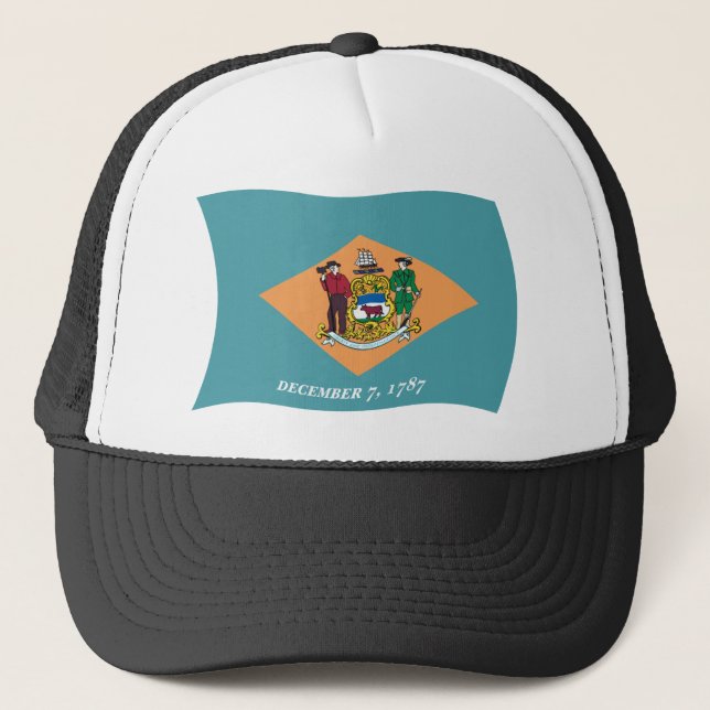 Delaware Flag Hat (Front)
