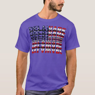 Delaware Flip Text effect T-Shirt