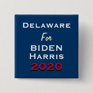 DELAWARE For BIDEN HARRIS 2020 Campaign Button