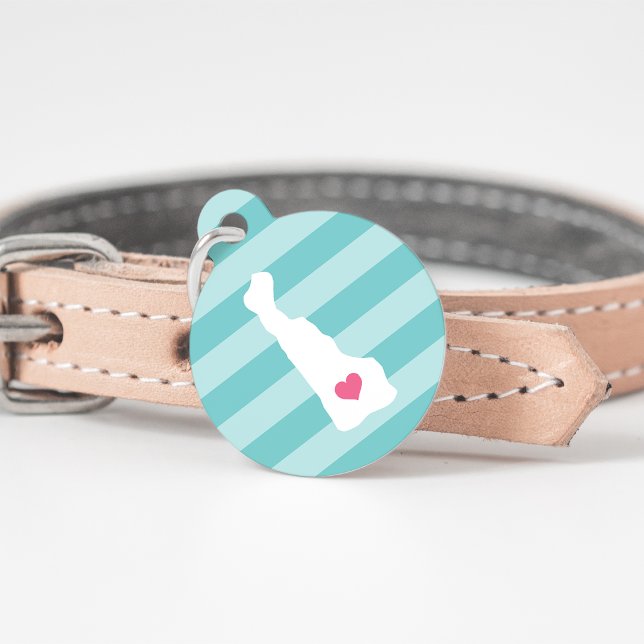 Delaware Heart Pet Tag (Creator Uploaded)