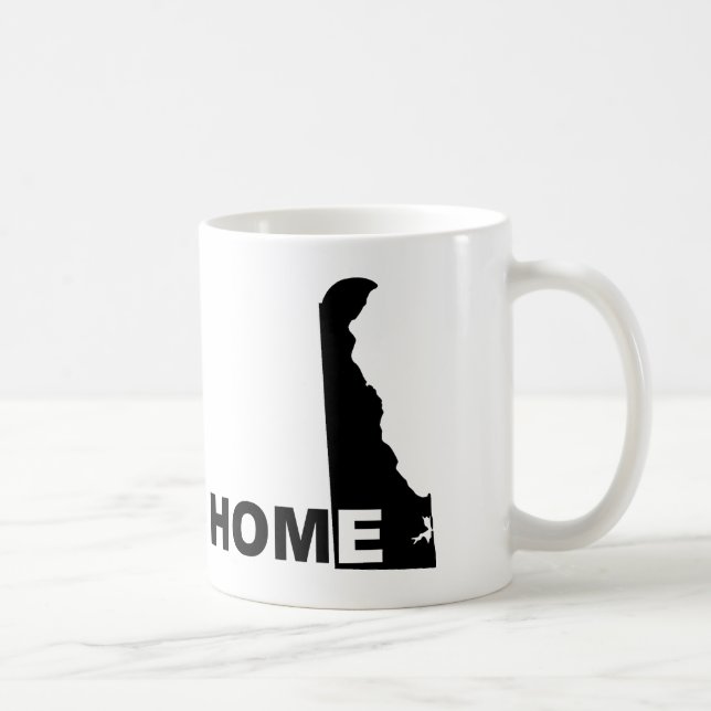 Delaware Home Away From State Mug or Travel Mug (Right)