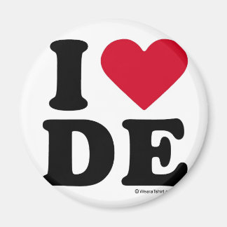 DELAWARE - I LOVE DE - I LOVE DELAWARE MAGNET