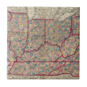 Delaware, Illinois, Indiana, and Iowa Tile