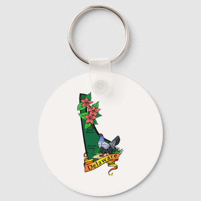 Delaware Key Ring (Front)