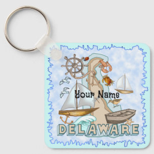 Delaware Key Ring
