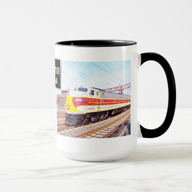 Delaware Lackawanna and Western Locomotive 808 Mug (Right)