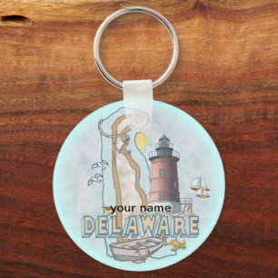 Delaware Lighthouse keychain