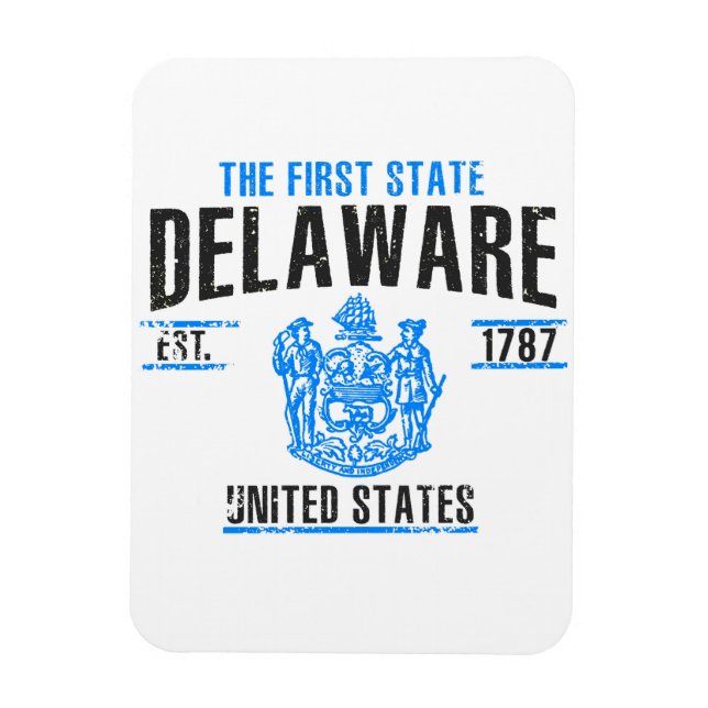 Delaware Magnet (Vertical)