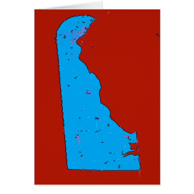 Delaware Map (Front)