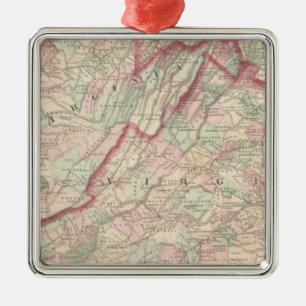 Delaware, Maryland, Virginia, West Virginia Metal Tree Decoration