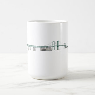 Delaware Memorial Bridge: 3D Model: Coffee Mug