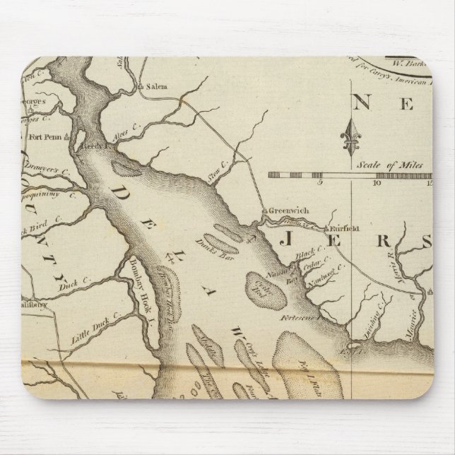 Delaware Mouse Mat (Front)