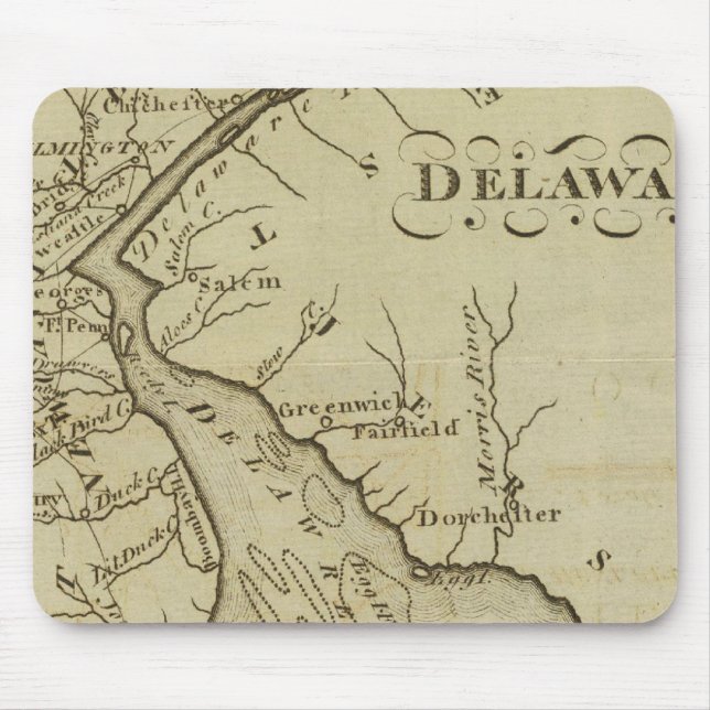 Delaware Mouse Mat (Front)