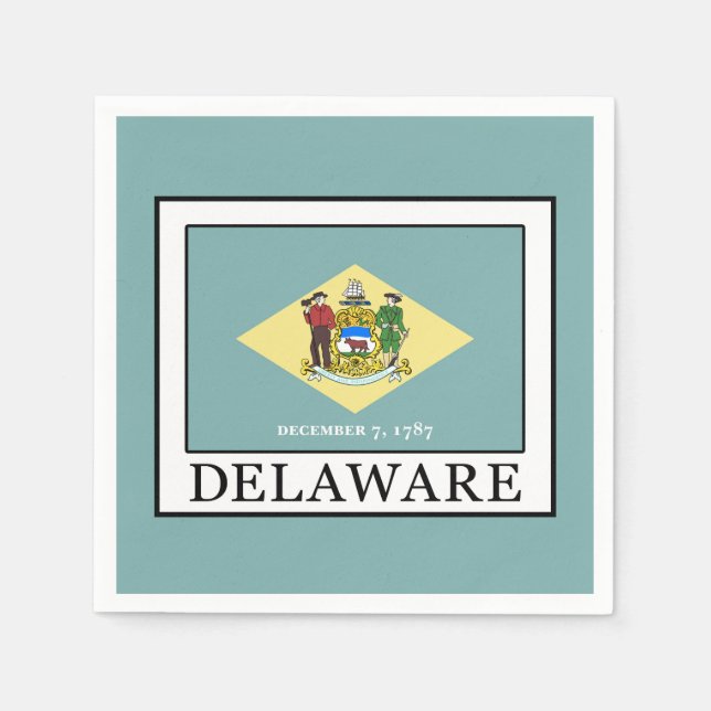 Delaware Napkin (Front)