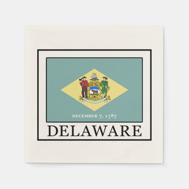 Delaware Napkin (Front)