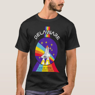 Delaware Outer Space Astronaut T-Shirt