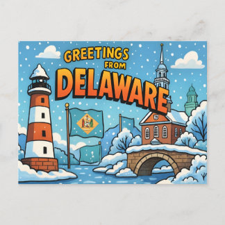 DELAWARE Postcard