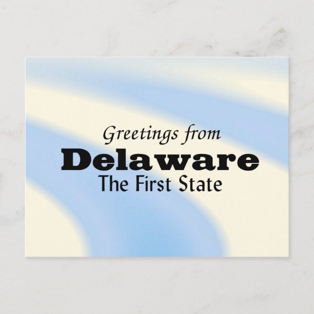 Delaware Postcard (Front)