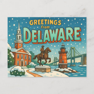 DELAWARE Postcard