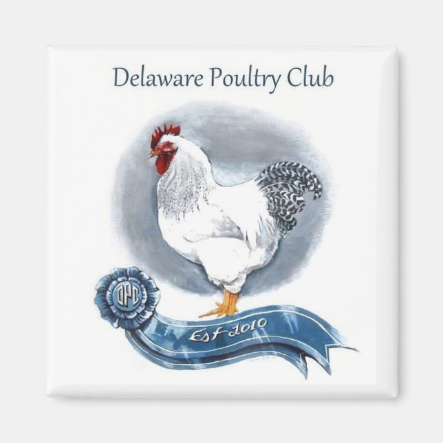 Delaware Poultry Club Magnet (Front)