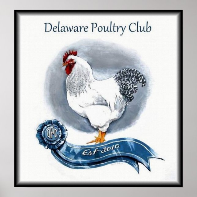 Delaware Poultry Club Poster (Front)