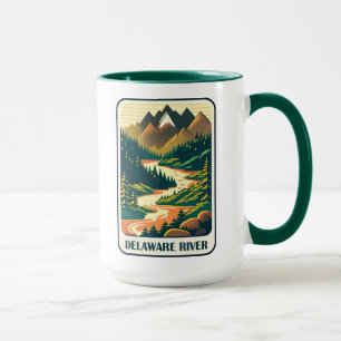 Delaware River Colours Mug