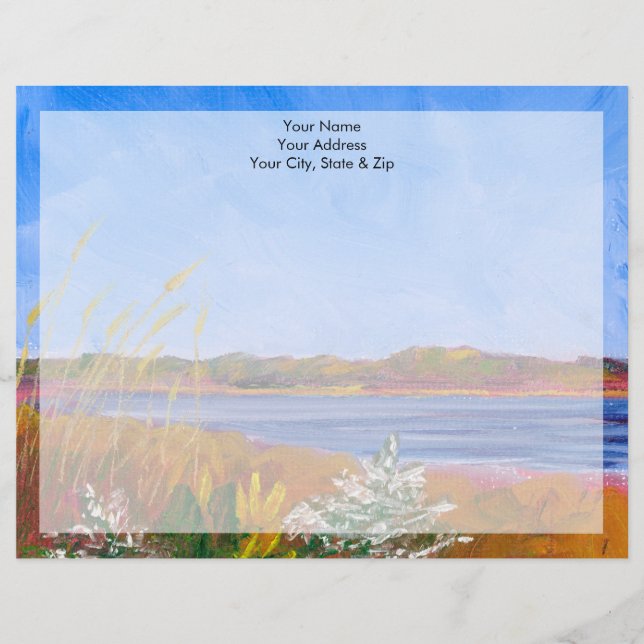 Delaware River Custom Letterhead (Front)