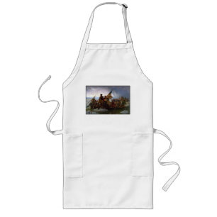 Delaware River Revolution Pres. George Washington Long Apron