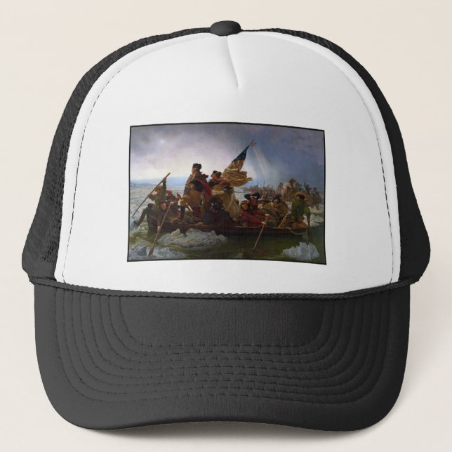 Delaware River Revolution Pres. George Washington Trucker Hat (Front)