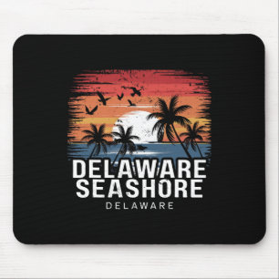 Delaware Seashore Delaware Surfing Surfer Mouse Mat