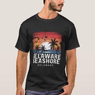 Delaware Seashore Delaware Surfing Surfer T-Shirt