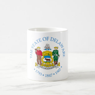 Delaware sign coffee mug