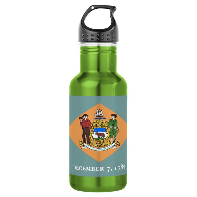 Delaware State Flag Liberty Bottle (Front)
