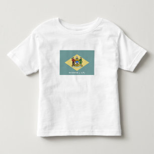 Delaware State Flag Toddler T-Shirt