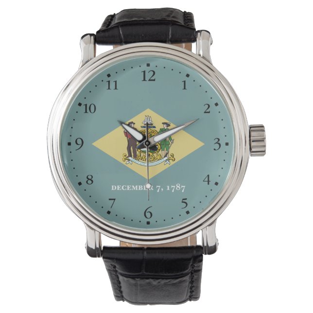 Delaware State Flag Watch (Front)