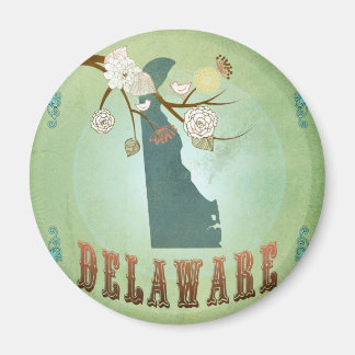Delaware State Map – Green Magnet