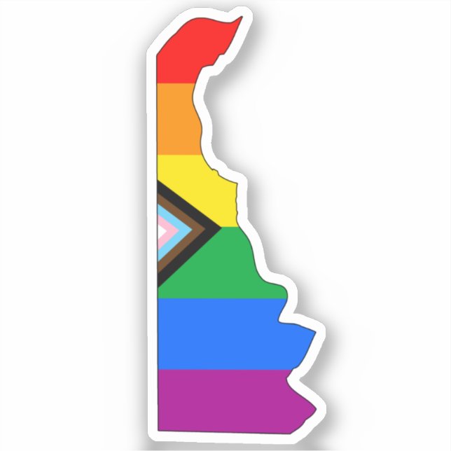 Delaware State Pride LGBTQ Progress Pride (Front)