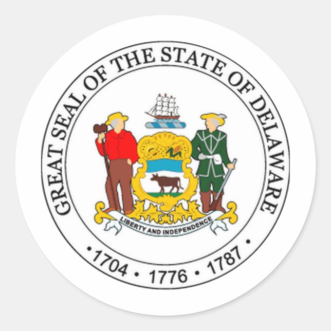 Delaware State Seal (Front)