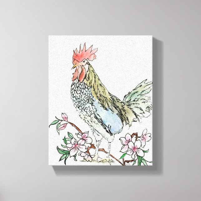 Delaware Stretched Canvas Print (Front)