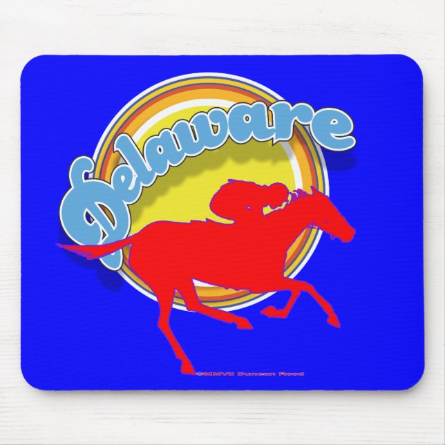 Delaware swoopRace mousepad (Front)