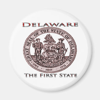 Delaware The First State Seal Magnet