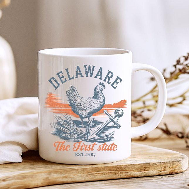 Delaware The First State Souvenir Coffee Mug (Creator Uploaded)