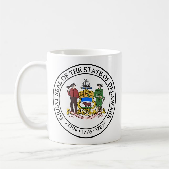 Delaware, USA Coffee Mug (Left)
