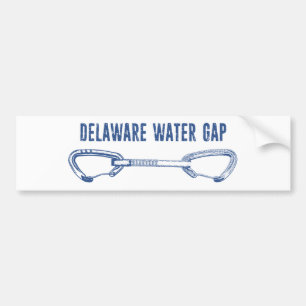 Delaware Water Gap Climbing Quickdraw Bumper Sticker