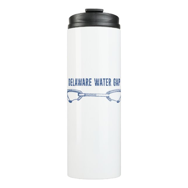 Delaware Water Gap Climbing Quickdraw Thermal Tumbler (Front)