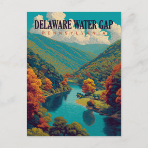 Delaware Water Gap Vintage Travel Postcard